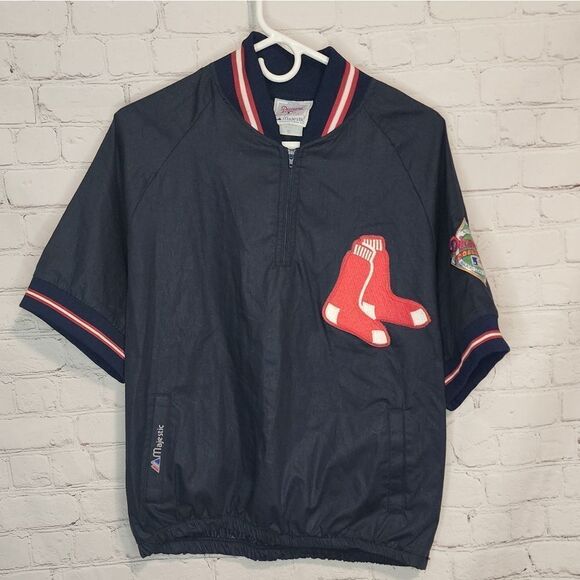 Boy's Majestic "Boston Red Sox" baseball jacket, size Medium - Picture 1 of 6